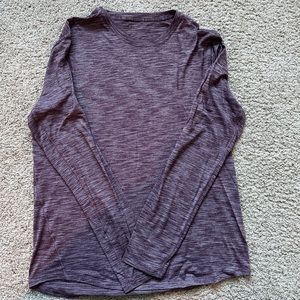 lulu-lemon men’s long sleeve athletic shirt